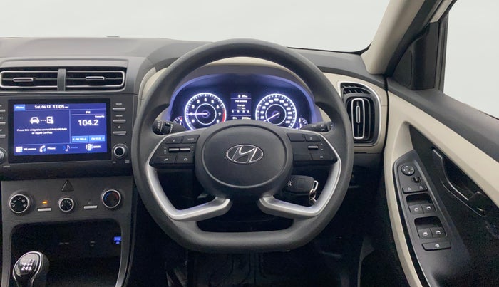 2021 Hyundai Creta EX 1.5 PETROL, Petrol, Manual, 39,936 km, Steering Wheel Close Up