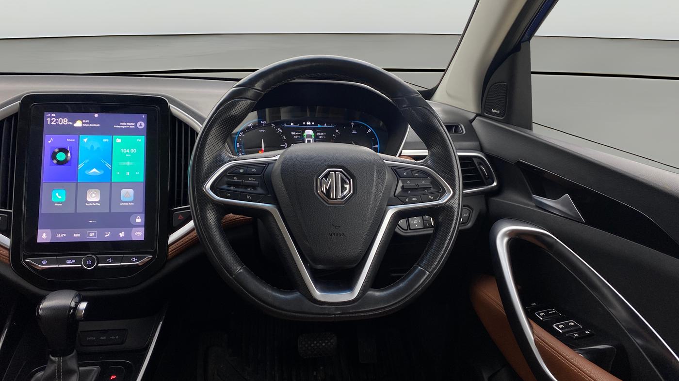 2020 MG HECTOR PLUS SHARP 1.5 PETROL TURBO DCT 6-STR, Petrol, Automatic, 72,106 km, Steering Wheel Close Up