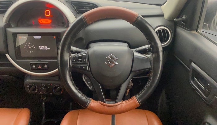 2021 Maruti S PRESSO VXI+, Petrol, Manual, 53,975 km, Steering Wheel Close Up