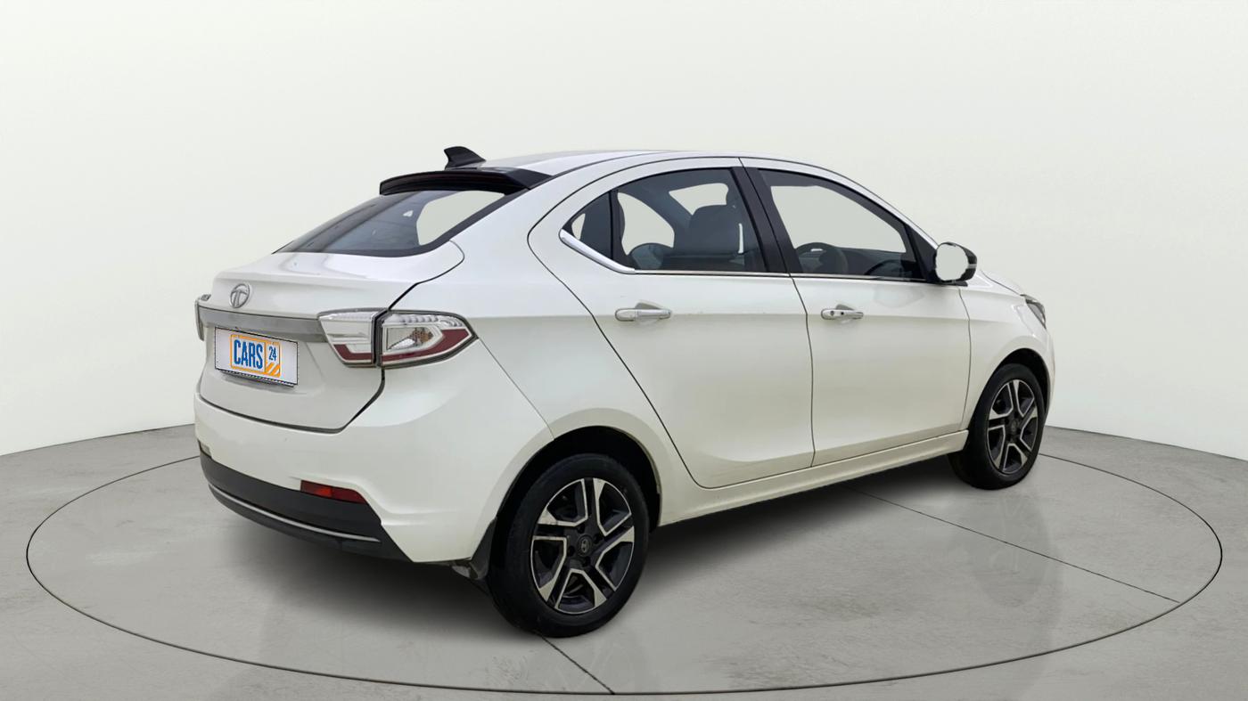 2020 Tata TIGOR XZA PLUS PETROL, Petrol, Automatic, 37,343 km, Right Back Diagonal