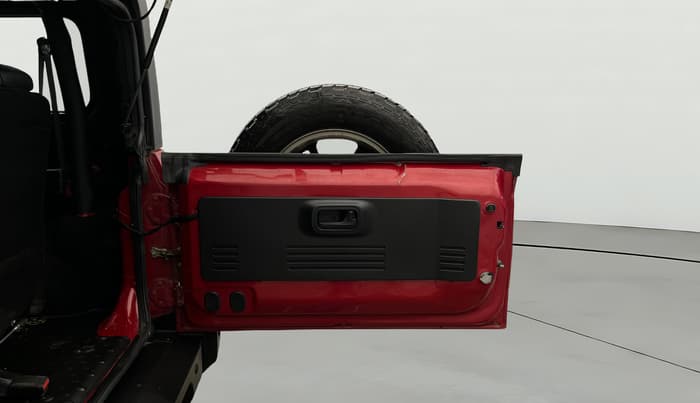 2023 Mahindra Thar LX D HT 2WD MT, Diesel, Manual, 53,298 km, Boot Door Open