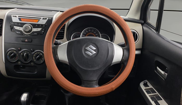 2016 Maruti Wagon R 1.0 VXI AMT, Petrol, Automatic, 91,702 km, Steering Wheel Close Up
