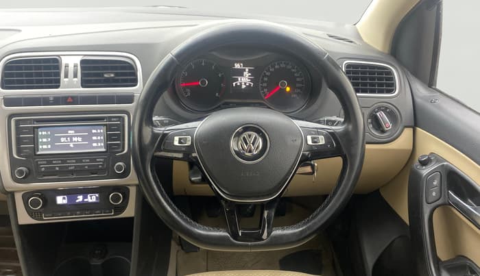 2015 Volkswagen Polo HIGHLINE1.2L, Petrol, Manual, 91,655 km, Steering Wheel Close Up
