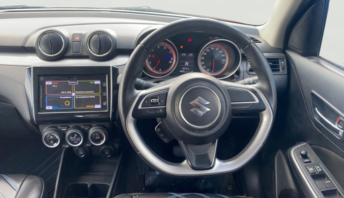 2019 Maruti Swift ZXI PLUS AMT, Petrol, Automatic, 34,739 km, Steering Wheel Close Up