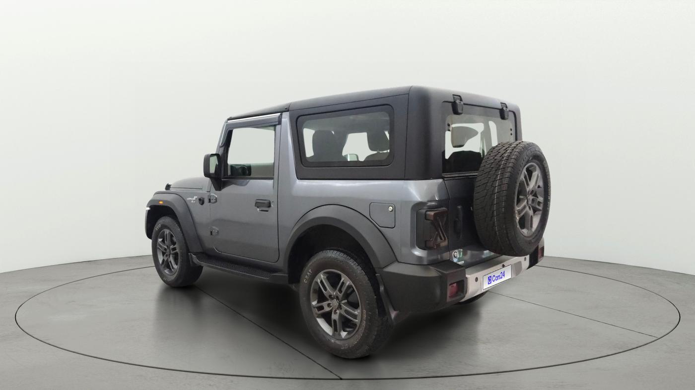 2023 Mahindra Thar LX P 2WD AT HT, Petrol, Automatic, 15,201 km, Left Back Diagonal