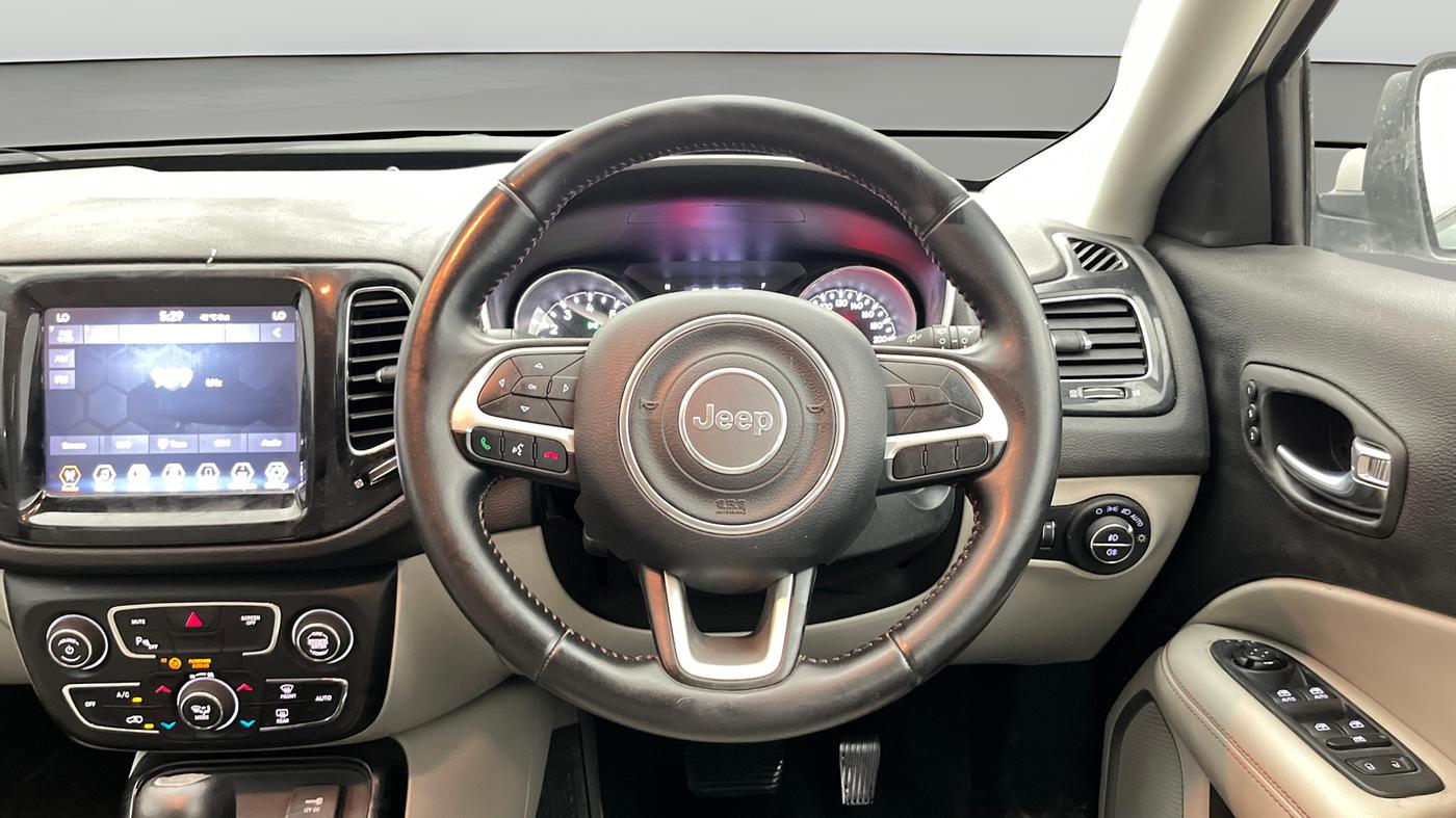 2019 Jeep Compass LIMITED PLUS PETROL AT, Petrol, Automatic, 65,565 km, Steering Wheel Close Up