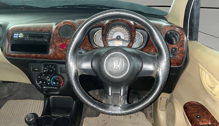 2014 Honda Amaze 1.2L I-VTEC EX, Petrol, Manual, 54,534 km, Steering Wheel Close Up