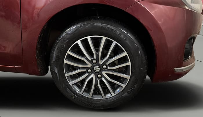 2017 Maruti Dzire ZXI PLUS AMT, Petrol, Automatic, 40,800 km, Right Front Wheel