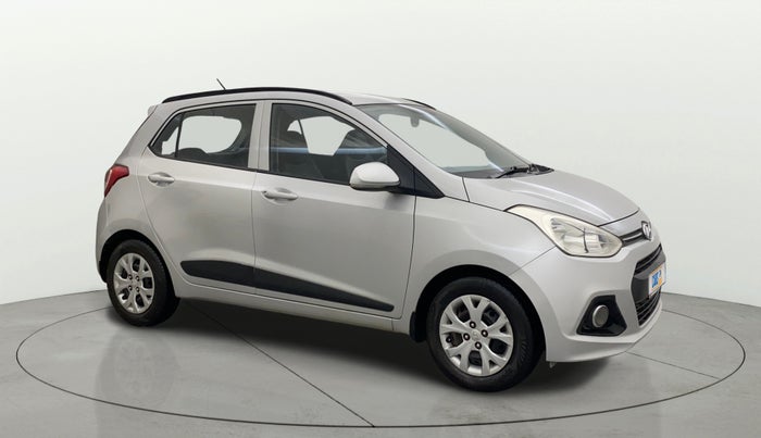 2015 Hyundai Grand i10 SPORTZ 1.2 KAPPA VTVT, Petrol, Manual, 71,729 km, Right Front Diagonal