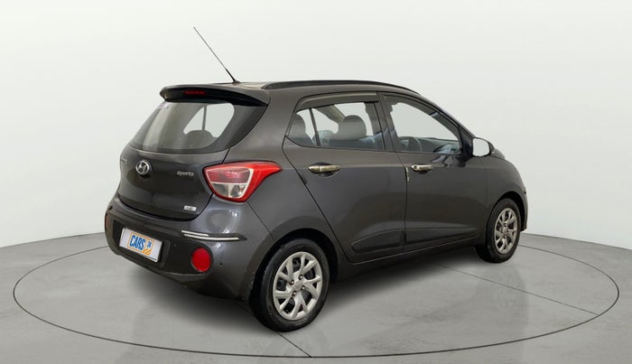 2019 Hyundai Grand i10 SPORTZ 1.2 KAPPA VTVT, CNG, Manual, 58,250 km, Right Back Diagonal