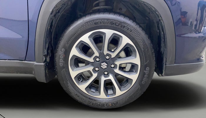 2022 Maruti Grand Vitara ALPHA SMART HYBRID AT, Petrol, Automatic, 52,705 km, Right Front Wheel