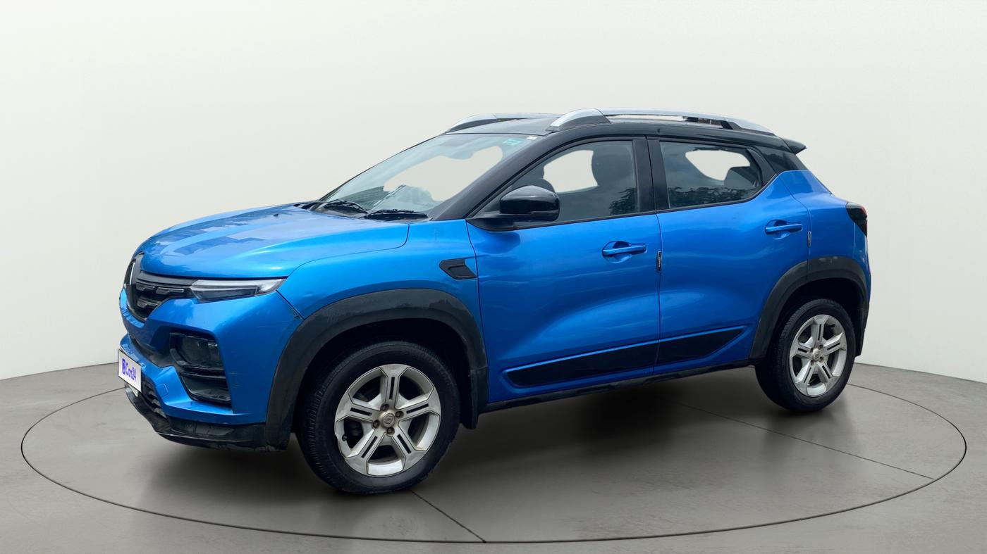 2021 Renault Kiger RXT TURBO CVT, Petrol, Automatic, 51,593 km, Left Front Diagonal