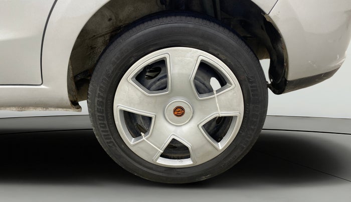 2015 Tata Zest XMS PETROL, Petrol, Manual, 70,846 km, Left Rear Wheel