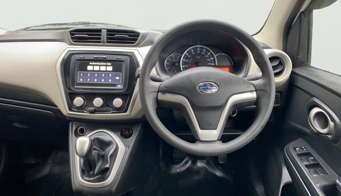 2019 Datsun Go Plus T, Petrol, Manual, 29,142 km, Steering Wheel Close Up