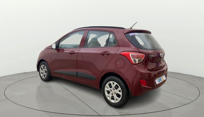 2015 Hyundai Grand i10 SPORTZ 1.2 KAPPA VTVT, Petrol, Manual, 62,951 km, Left Back Diagonal