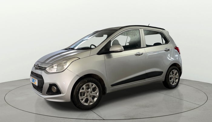 2014 Hyundai Grand i10 SPORTZ 1.2 KAPPA VTVT, Petrol, Manual, 48,162 km, Left Front Diagonal