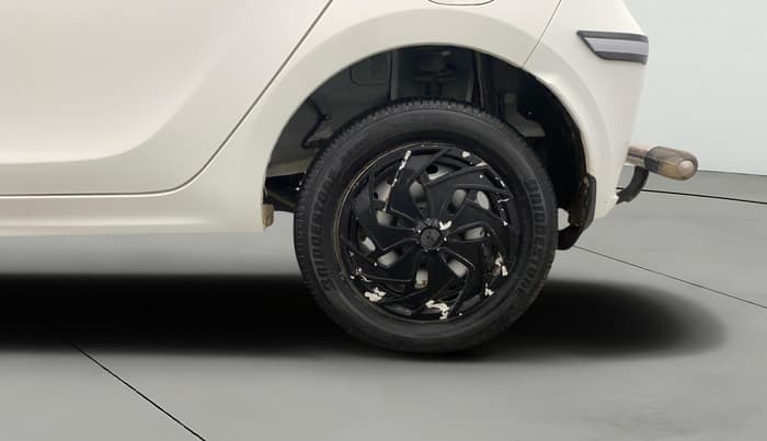 2023 Tata Tiago XM CNG, CNG, Manual, 23,744 km, Left Rear Wheel