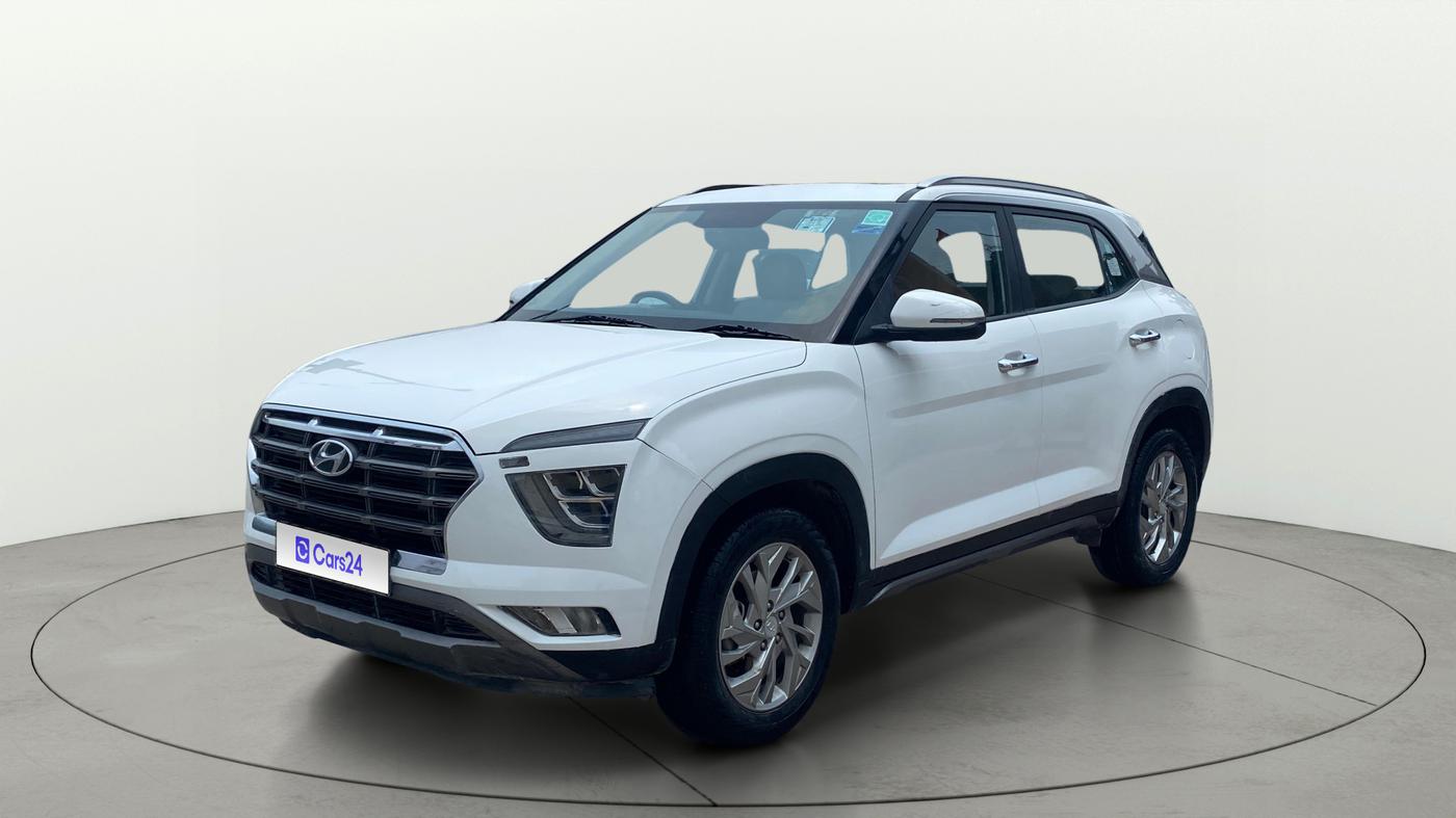 2020 Hyundai Creta SX 1.5 PETROL, Petrol, Manual, 34,586 km, Left Front Diagonal