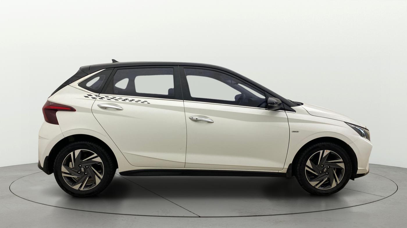 2021 Hyundai NEW I20 Asta (O) 1.0 Turbo DCT Dual Tone, Petrol, Automatic, 58,948 km, Right Side View