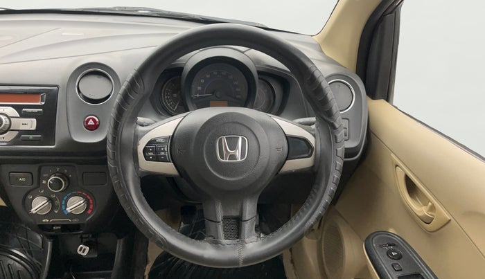 2015 Honda Amaze 1.2L I-VTEC S, Petrol, Manual, 39,487 km, Steering Wheel Close Up
