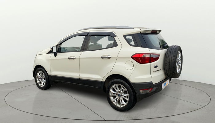 2014 Ford Ecosport TITANIUM 1.5L DIESEL, Diesel, Manual, 1,32,516 km, Left Back Diagonal