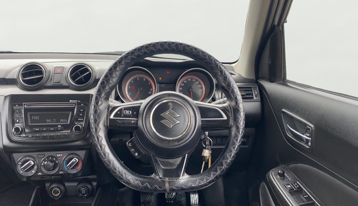 2019 Maruti Swift VXI, Petrol, Manual, 1,15,652 km, Steering Wheel Close Up