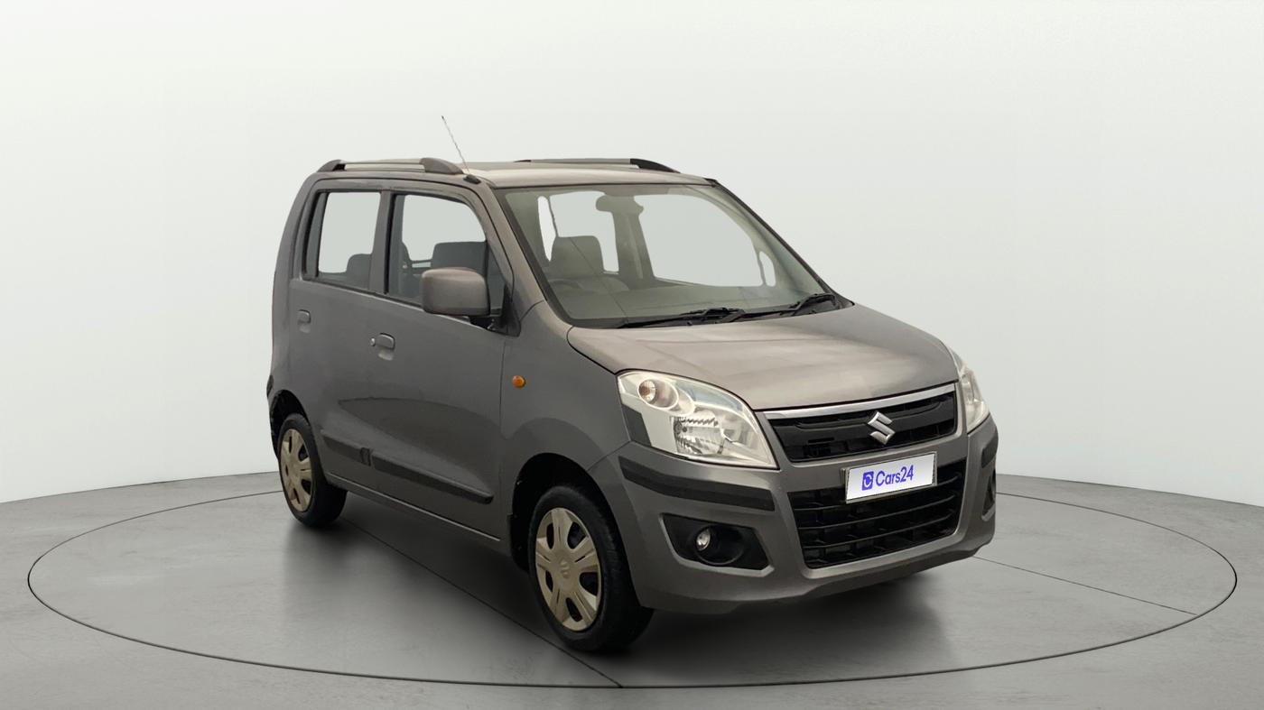 2015 Maruti Wagon R 1.0 VXI, Petrol, Manual, 37,349 km, Right Front Diagonal