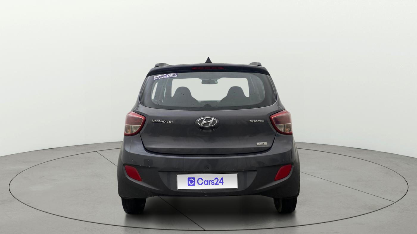 2016 Hyundai Grand i10 SPORTZ 1.2 KAPPA VTVT, Petrol, Manual, 65,236 km, Back/Rear