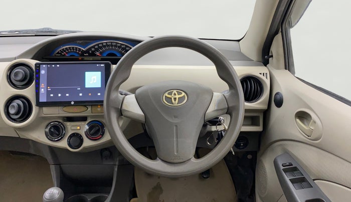 2015 Toyota Etios Liva G, Petrol, Manual, 91,842 km, Steering Wheel Close Up