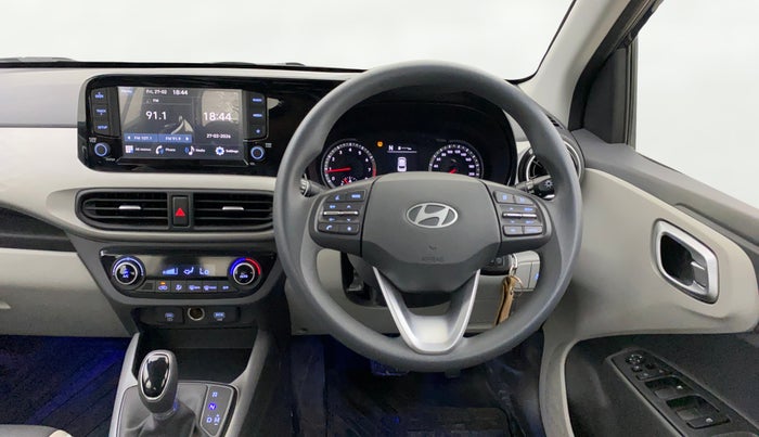 2023 Hyundai GRAND I10 NIOS SPORTZ AMT 1.2 KAPPA VTVT, Petrol, Automatic, 5,875 km, Steering Wheel Close Up