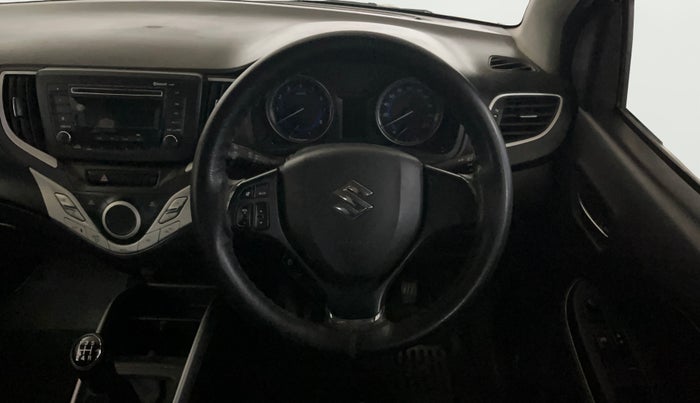 2017 Maruti Baleno DELTA PETROL 1.2, Petrol, Manual, 60,786 km, Steering Wheel Close Up