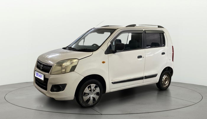 2014 Maruti Wagon R 1.0 LXI, Petrol, Manual, 77,546 km, Left Front Diagonal