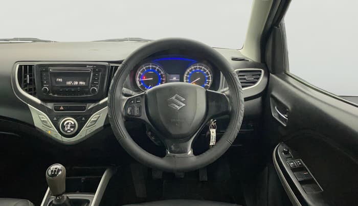 2018 Maruti Baleno DELTA PETROL 1.2, Petrol, Manual, 1,00,738 km, Steering Wheel Close Up