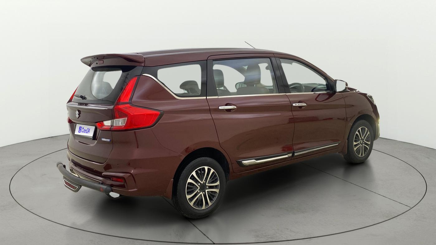 2022 Maruti Ertiga ZXI+ AT SHVS, Petrol, Automatic, 30,642 km, Right Back Diagonal