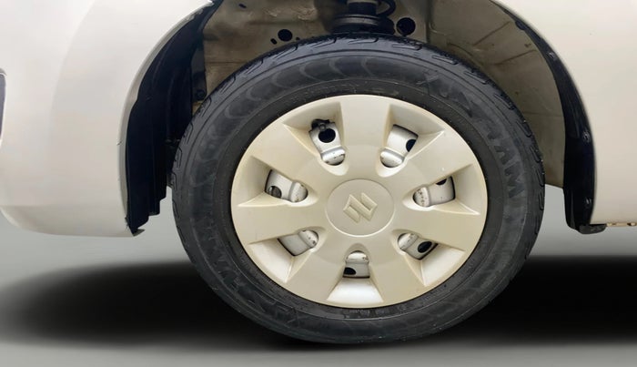 2015 Maruti Wagon R 1.0 LXI, Petrol, Manual, 78,805 km, Left Front Wheel