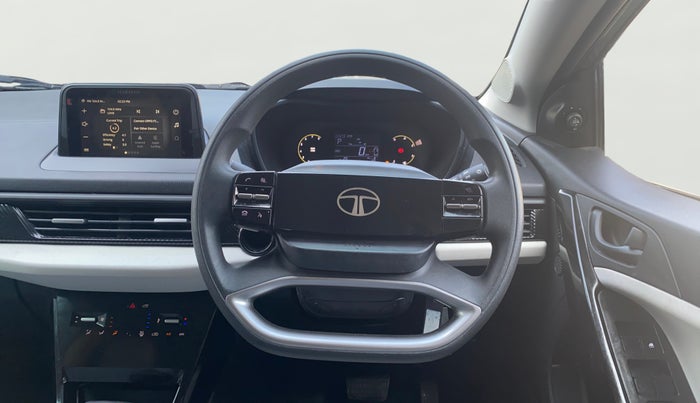2025 Tata Curvv Pure Plus S 1.2 Petrol 7DCA, Petrol, Automatic, 5,167 km, Steering Wheel Close Up