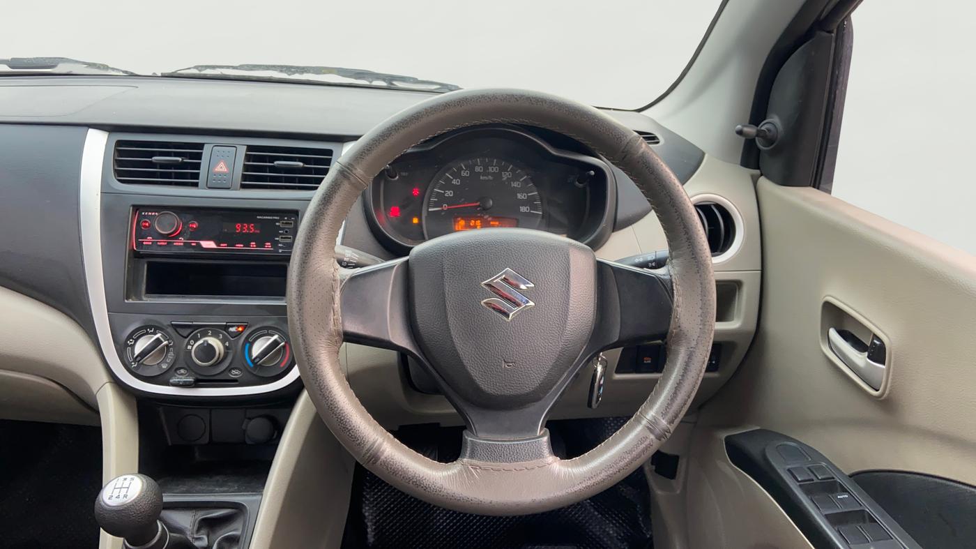 2015 Maruti Celerio VXI, Petrol, Manual, 59,581 km, Steering Wheel Close Up
