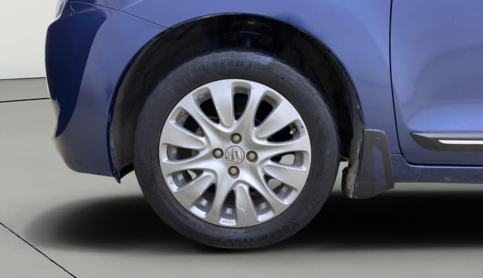 2017 Maruti Baleno ALPHA PETROL 1.2, Petrol, Manual, 72,860 km, Left Front Wheel