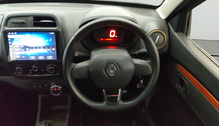 2017 Renault Kwid CLIMBER 1.0 AMT, Petrol, Automatic, 16,344 km, Steering Wheel Close Up