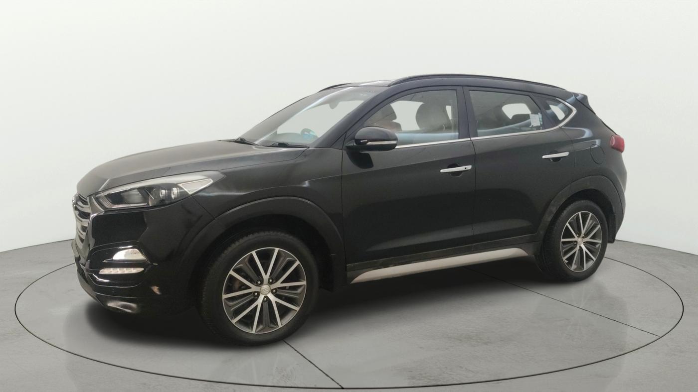 2019 Hyundai Tucson GLS 2WD AT PETROL, Petrol, Automatic, 79,010 km, Left Front Diagonal