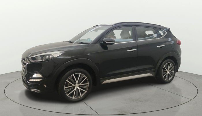 2019 Hyundai Tucson GLS 2WD AT PETROL, Petrol, Automatic, 78,894 km, Left Front Diagonal