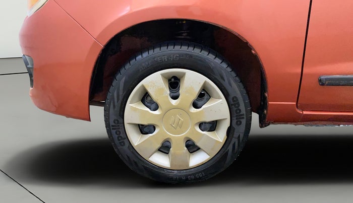 2014 Maruti Alto K10 VXI, Petrol, Manual, 15,526 km, Left Front Wheel