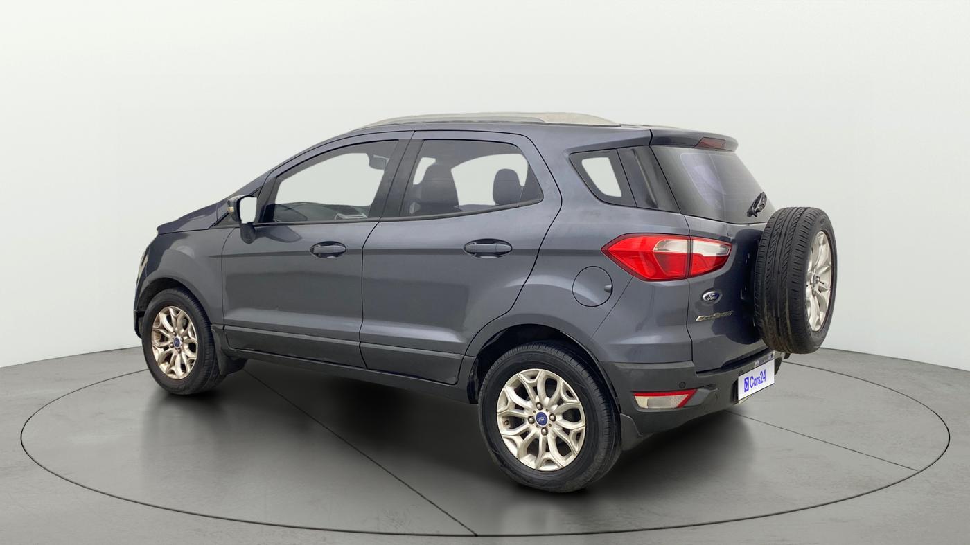 2014 Ford Ecosport TITANIUM 1.5L PETROL AT, Petrol, Automatic, 66,583 km, Left Back Diagonal
