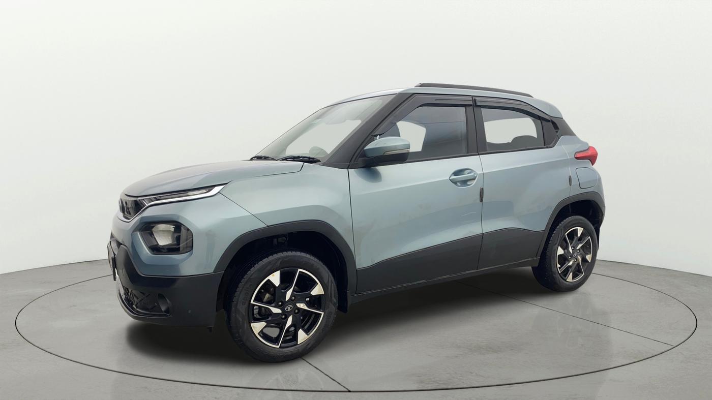2024 Tata PUNCH Accomplished Dazzle Sunroof, Petrol, Manual, 27,374 km, Left Front Diagonal