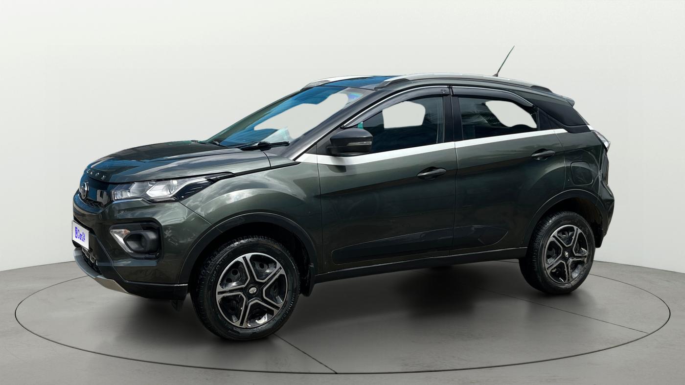 2021 Tata NEXON XM SUNROOF PETROL, Petrol, Manual, 57,795 km, Left Front Diagonal