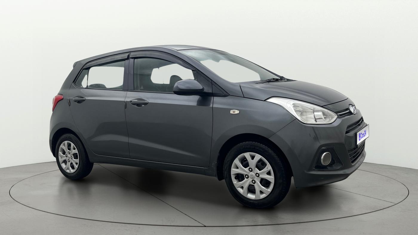 2014 Hyundai Grand i10 MAGNA 1.2 KAPPA VTVT, Petrol, Manual, 1,02,991 km, Right Front Diagonal