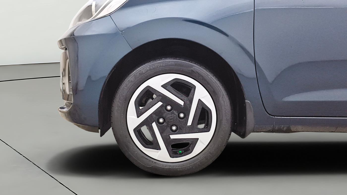 2023 Hyundai GRAND I10 NIOS SPORTZ 1.2 KAPPA VTVT, Petrol, Manual, 7,612 km, Left Front Wheel