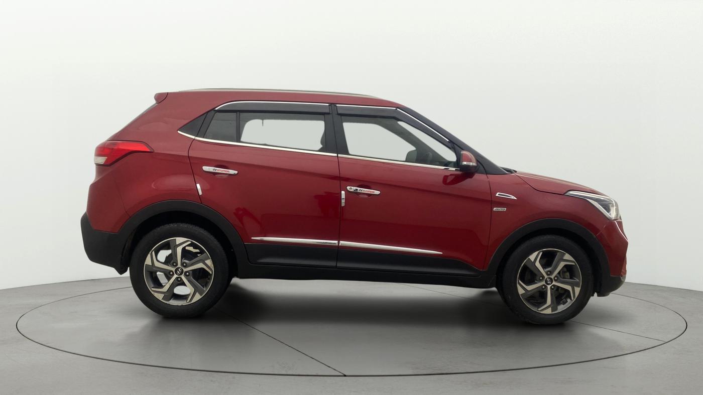 2018 Hyundai Creta SX PLUS AT 1.6 PETROL, Petrol, Automatic, 84,456 km, Right Side View