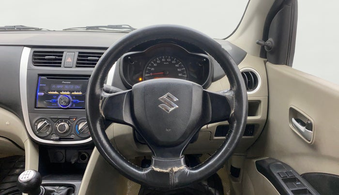 2015 Maruti Celerio VXI, Petrol, Manual, 1,45,859 km, Steering Wheel Close Up