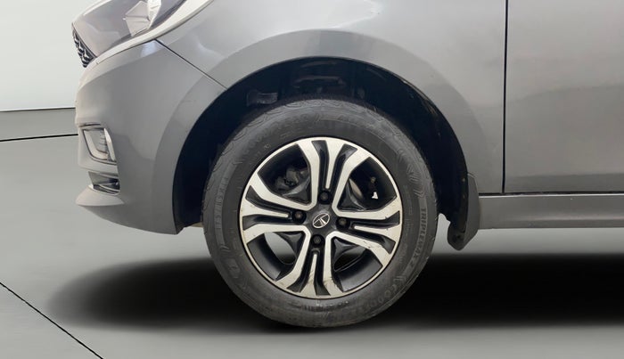 2022 Tata Tiago XZ PLUS CNG, CNG, Manual, 48,427 km, Left Front Wheel